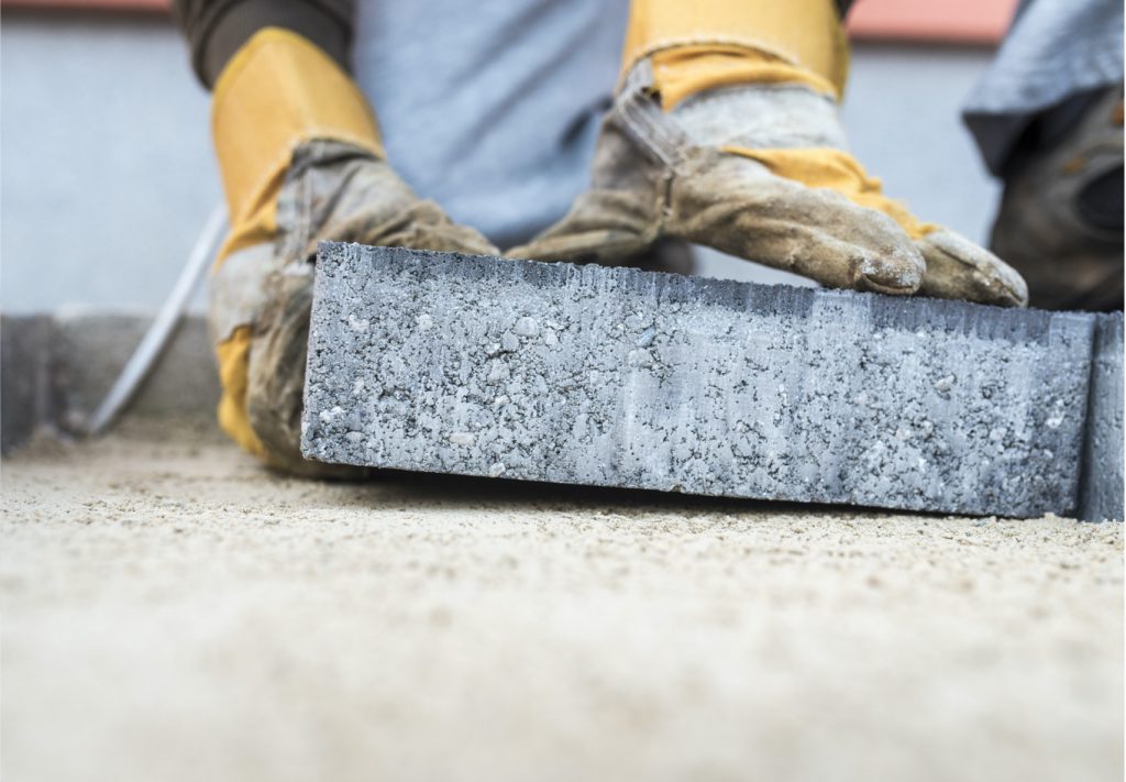 Gloves with home building materials