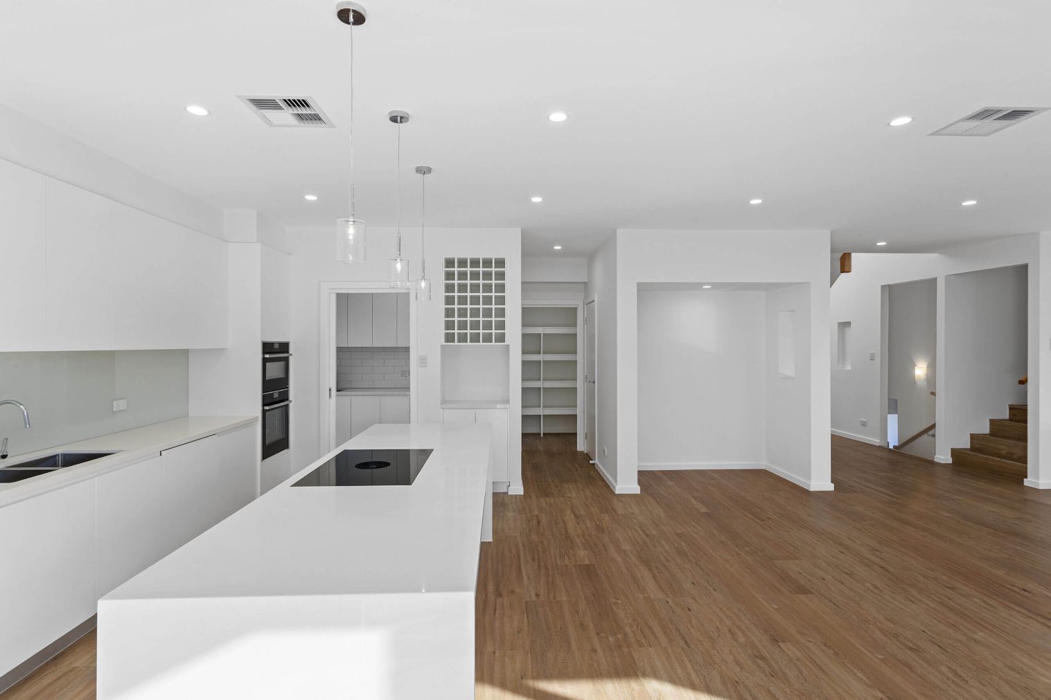 New custom home kitchen