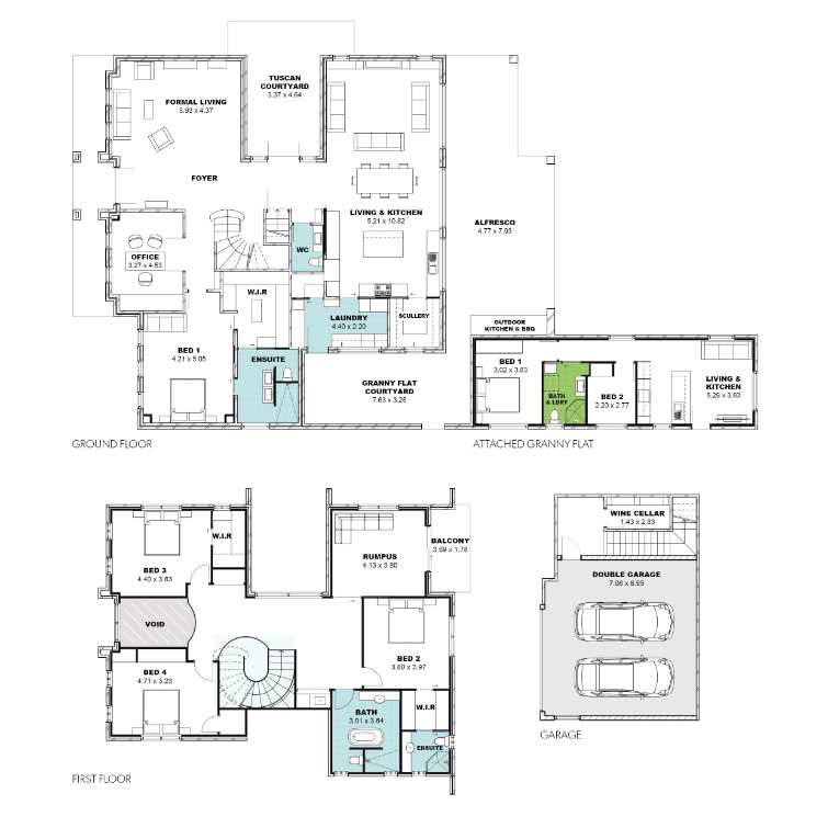 Floor plan for new custom build