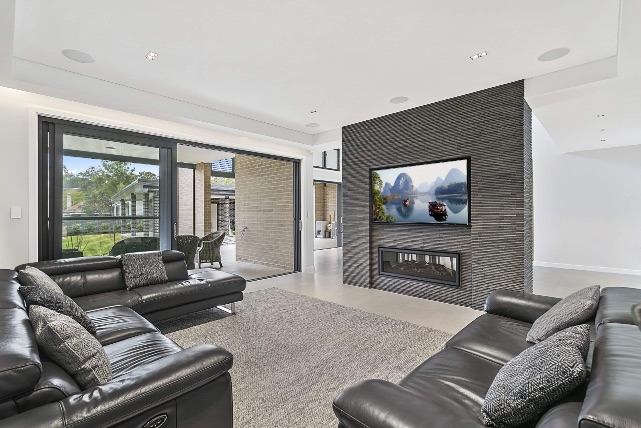 Large modern lounge room